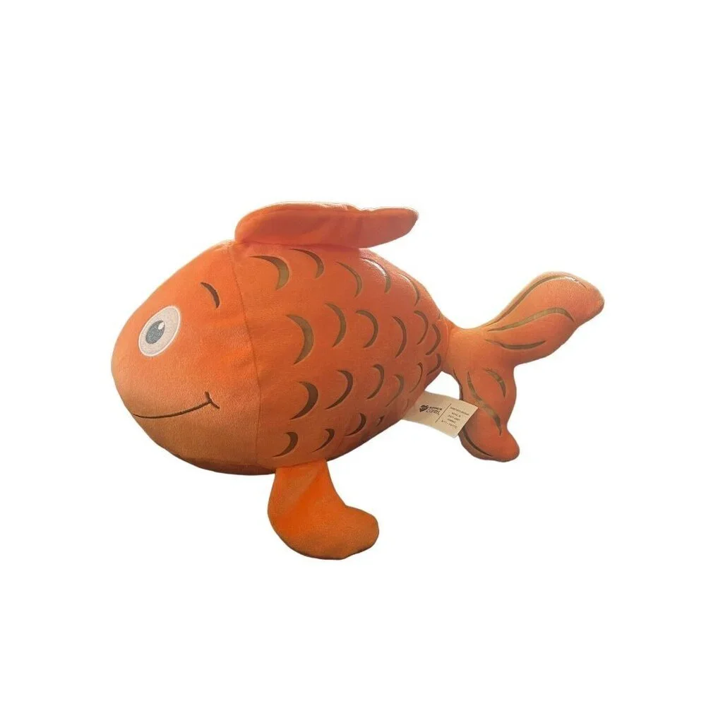Kohls Cares‎ Fish With The Deep Sea Smile Plush Goldfish Orange 12 Inch